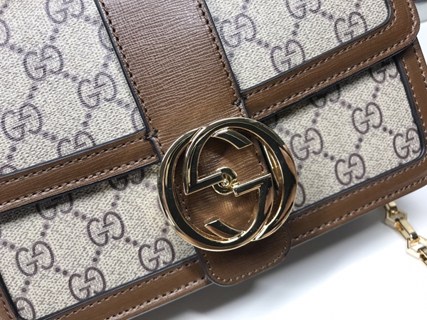 激安グッチバッグコピー角部分ディテール